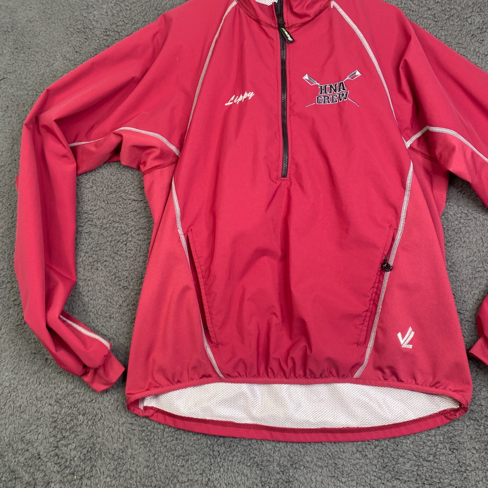 FILA JL Racing Jacket 1 2 Zip Pullover Performance SAILING REWING M USA