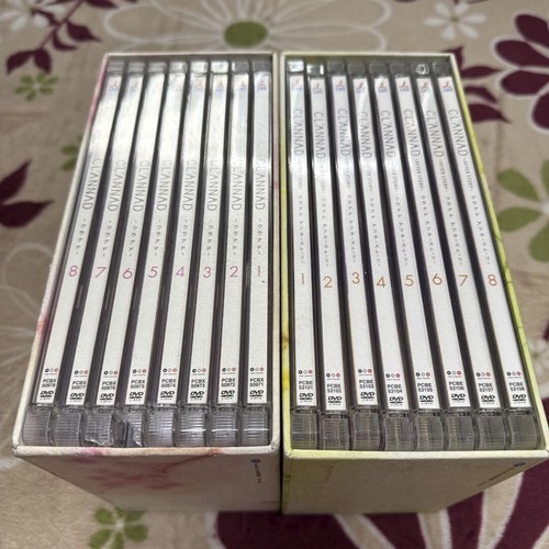 CLANNAD DVD Complete Set After Story Vol 1 to 8 Box Used Japan Anime - Picture 2 of 15