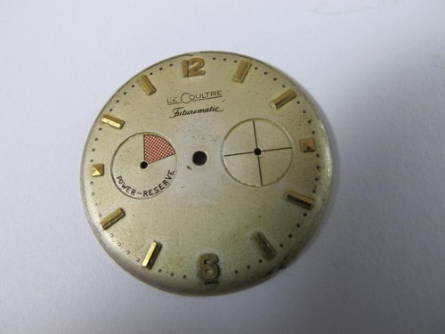 QUADRANTE PORTELLONE CROCE CALIBRO LECOULTRE 497 PER FUTUREMATIC - Foto 3 di 4