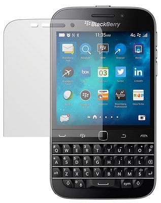 Pellicola VETRO temperato trasparente display p Blackberry Q5