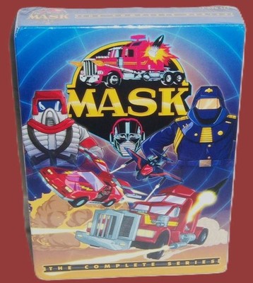 NEW RARE OOP SHOUT FACTORY MASK M.A.S.K. COMPLETE ANIMATED SERIES TV DVD 1985