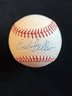 Bob Feller Signed Auto Official American League Baseball Cleveland Guardians HOF
