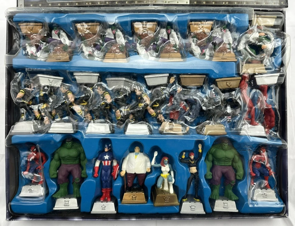 2003 Marvel Heroes Chess Set by Pressman Complete in Great Condition FREE SHIP - Image 2 of 4