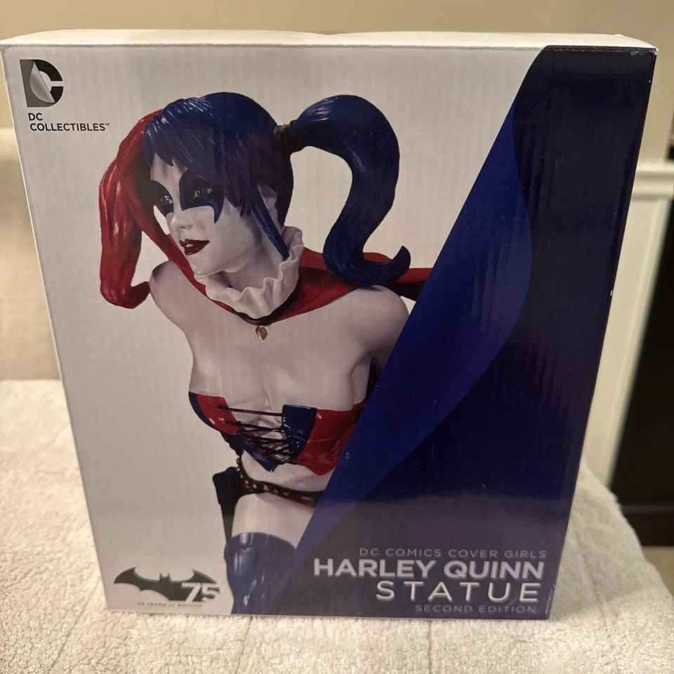 Estatua Harley Quinn DC Comics Cover Girls segunda edición 2014 Foto 2 de 4