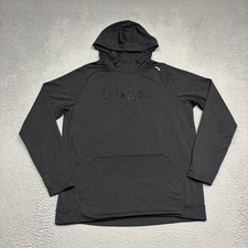 UNRL Crossover Hoodie Mens Medium Black Sweatshirt Pullover Performance Fleece