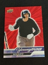 2024 Goodwin Champions Upper Deck Young Guns Red Outburst Nick Kurtz #11/25