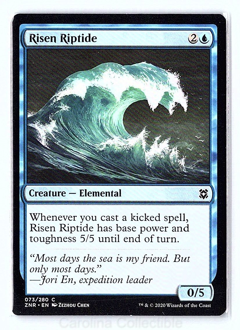 Risen Riptide Near Mint - Zendikar Rising 73 Magic: The Gathering