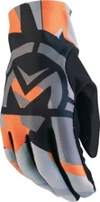 Moose Racing MX2 Mens MX Offroad Gloves Black/Orange