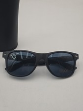 Korner Boys Black Sunglasses Blue Lenses UV400 Protection Unisex