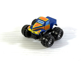 Vintage Galoob 1980&rsquo;s Micro Machines Monster Trucks Lot of 4 & 1 Pink Mazda