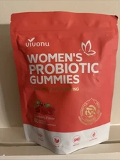VivoNu Vaginal Women Probiotic Feminine Balance pH Gummies for Healthy Odor Y...