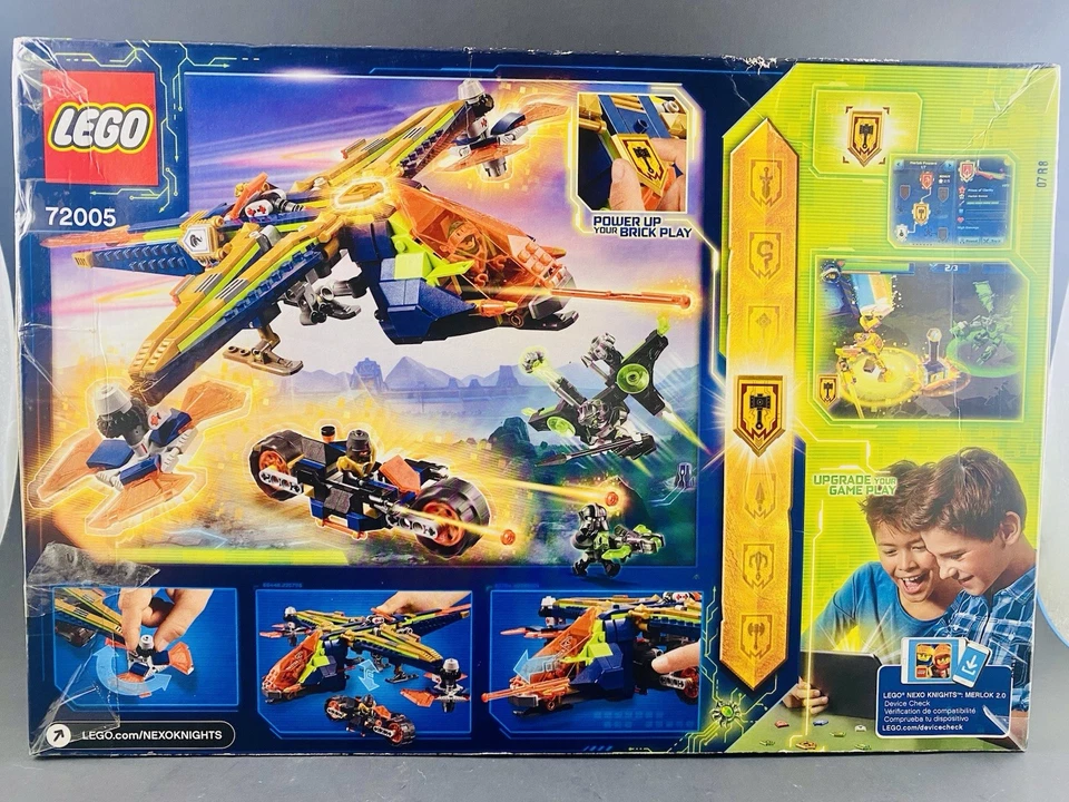 Castillo 72005 Aaron's X-Bow NUEVO juego de lego NEXO KNIGHTS petirrojo Cyberbyter caja dañada Foto 2 de 4