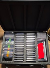 Karten Koffer PSA Beckett Graded Sichtfenster One Piece Pokemon Yugioh