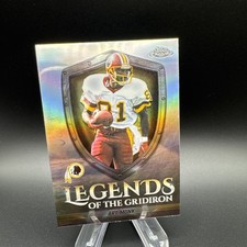 2025 Topps Chrome Football Legends Of The Gridiron Art Monk Refractor #LOG-19