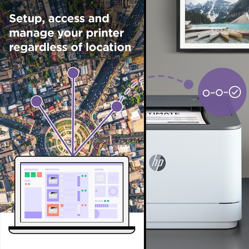 HP LJ Pro MFP 3101fdw Wireless Printer with Fax Certified Refurbished - Afbeelding 7 van 8