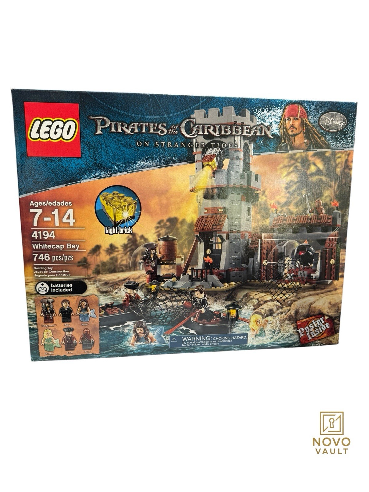 LEGO Pirates of the Caribbean: Whitecap Bay (4194) Rare!!