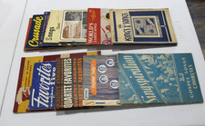 Vintage Lot x12 Church Piano Organ Sheet Music Magazines Singspiration