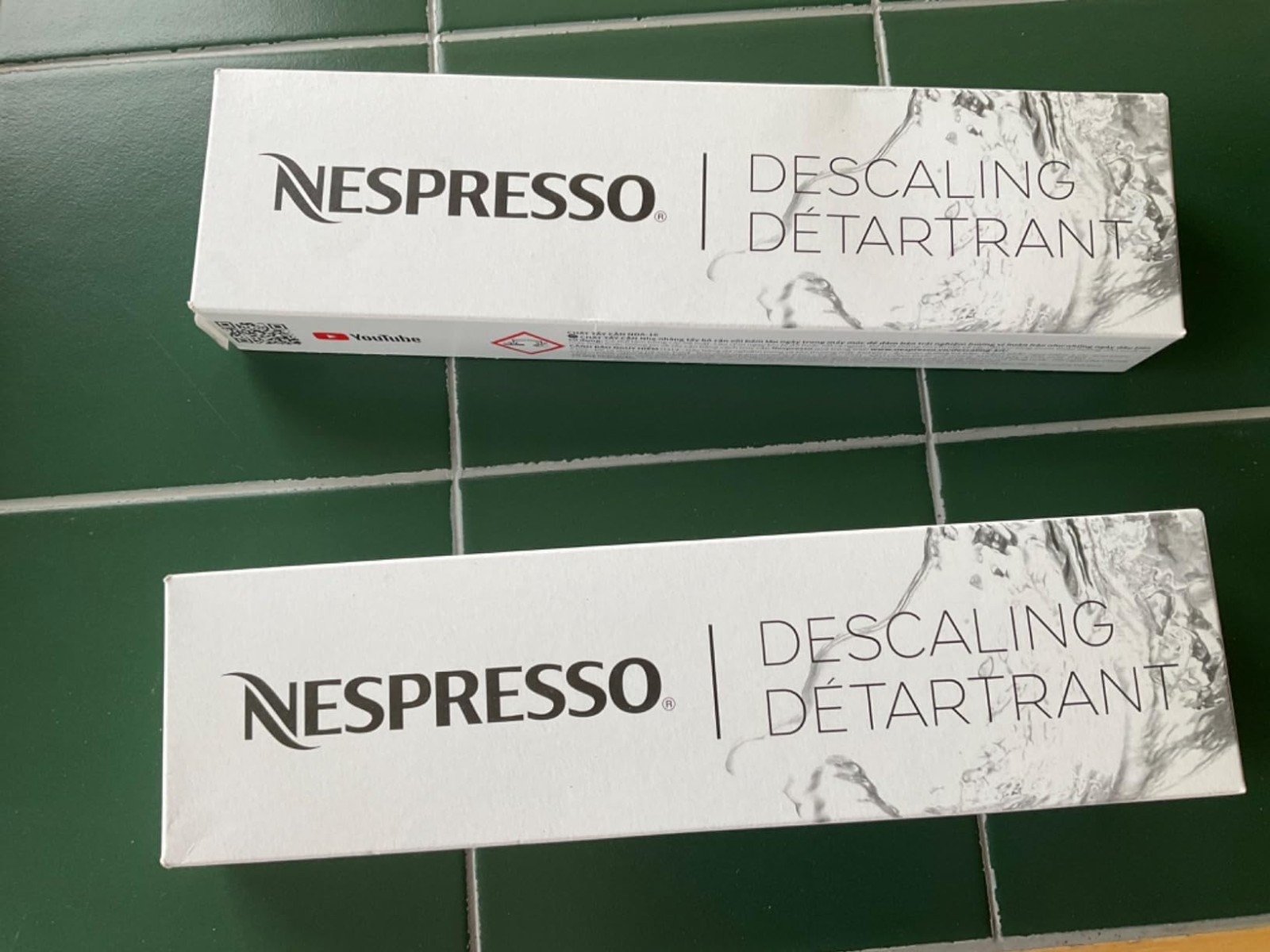 2 Pack Coffee Machine Descaling Solution 3.38 Fl Oz Nespresso Compatible NEW