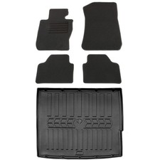 Fußmatten Kofferraumwanne für BMW X1 E84 2009-2015 4WD Automatten Auslage