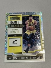2023-24 Panini Contenders Basketball Game 7 Ticket Walker Kessler /7 Jazz