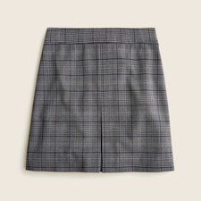 J.CREW NWT 129 Pleated Mini Skirt in Italian Plaid Tollegno 1900 Wool Size 2