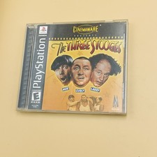 The Three Stooges (Sony PlayStation 1) With Manual Game