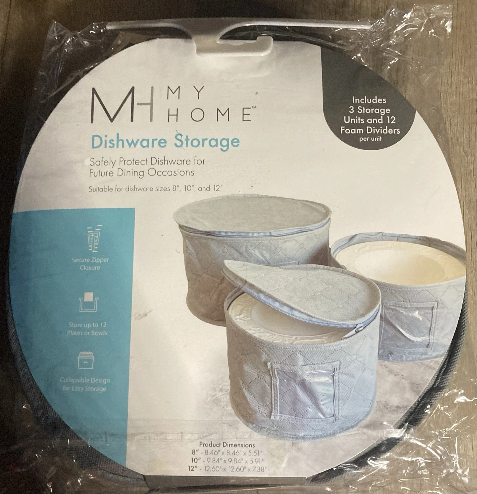 Handy Gourmet Set Of 3 Dishware Storage
Opens in a new window or tab