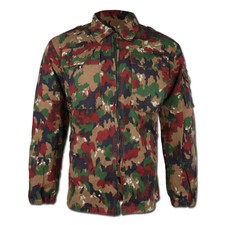 Schweizer Armee Original Schweizer Feldjacke M83 Alpentarn gebraucht