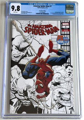 Amazing Spiderman #1 (2018) CGC 9.8 W:  Convention Edition (SDCC Exclusive)