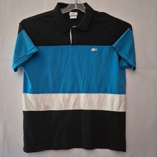 Vintage Lacoste Polo Shirt Mens Extra Large EU 6 Colorblock Short Sleeve