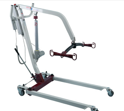 OPEN BOX_Bestcare PL350CT Mobile Electric Floor Lift_350 lb Max_Compact