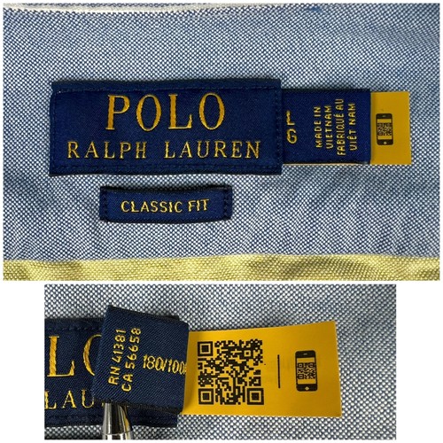 Camisa Polo Ralph Lauren Para Hombres Grande L Multicolor Oxford Pastel Vestido Retazos - Imagen 4 de 10