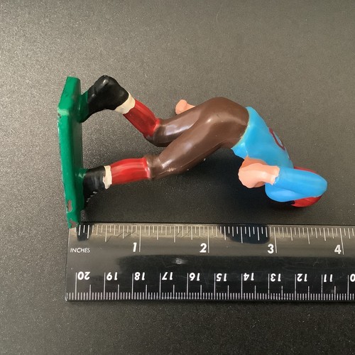 Vtg 1971 Wilton Chicago - RB Football Player 3.5" - Cake Topper - Display Figure - Picture 12 of 14