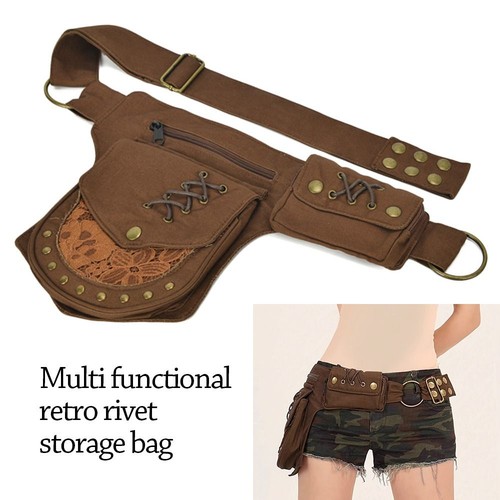 Multi-functional Belt Waist Packs Adjustable Strap Sport Bag Outdoor - Picture 6 of 12