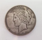 1927 S Silver Peace Dollar Excellent Condition