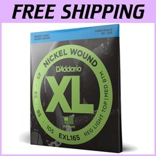 Long Scale 4-String Bass Guitar Strings, D'Addario