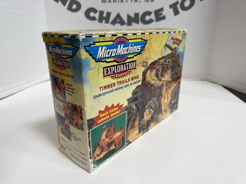 Micro Machines COMPLETE Exploration Earth Timber Trails Mine playset MIB - Picture 2 of 7