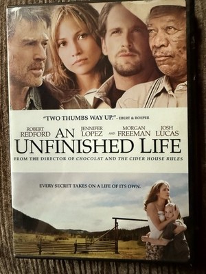 An Unfinished Life (DVD) 2005- Jennifer Lopez, Morgan Freeman, Robert Redford