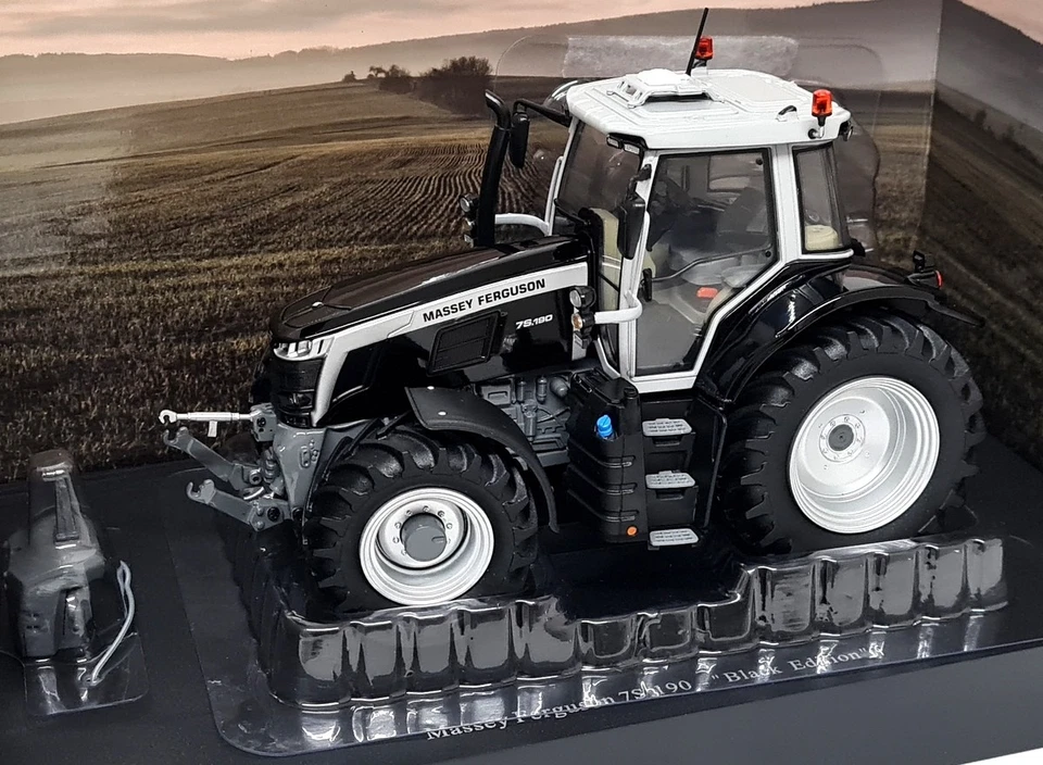 UH 1/32 - Massey Ferguson 7S.190 Black Edition Diecast Scale model Tractor - Image 4 of 4