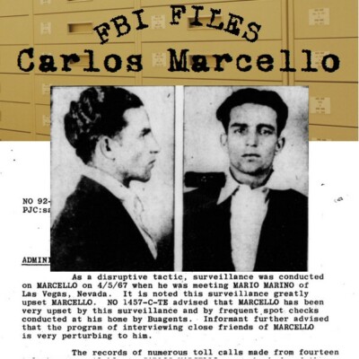Carlos Marcello ''The Godfather of New Orleans'' FBI Files/Investigative Materials