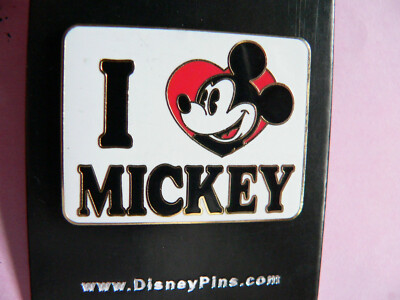 I Love Mickey Disney Pin 60685 Heart 2008 VHTF Rare | eBay
