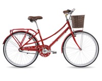 Kingston Chelsea, Ladies Classic Shopper Bike, 26 Wheel, 3 Speed, Metallic Red Kingston Chelsea, Ladies Classic Shopper Bike, 26 Wheel, 3 Speed, Metallic Red