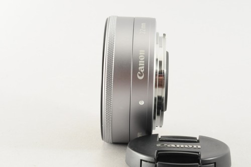 Top Mint Canon EF-M 22mm F/2 STM Lens Silver Box From Japan #3614 - Picture 8 of 21