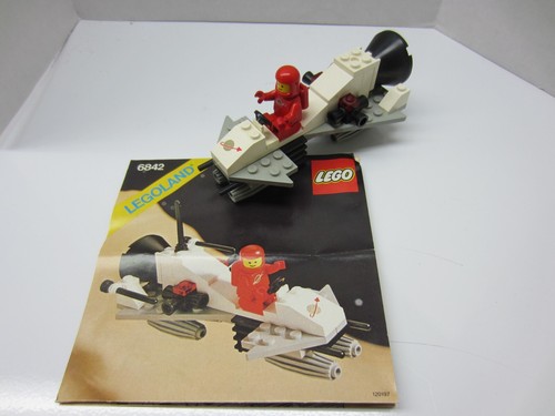 1981 6842 LEGO Shuttle Craft-Incomplete-Instructions Included-No box-Please Read - Picture 1 of 3