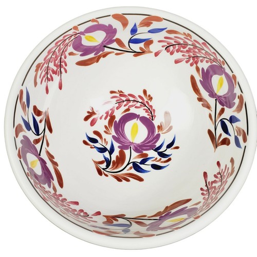 Portmeirion Welch Dresser Serving Bowl Floral Made in Britain Large 9.5 Inches - Picture 7 of 12