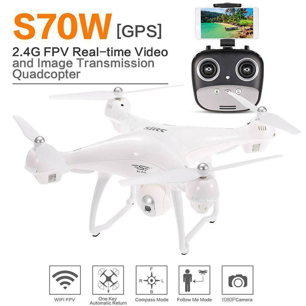 S70W Drone 2.4Ghz GPS FPV Drone Quadcopter w 1080P HD telecamera Wifi Headless Mode di moda S70W Drone 2.4Ghz GPS FPV Drone Quadcopter w w w 1080P HD telecamera Wifi Headless Mode alta qualità genuina