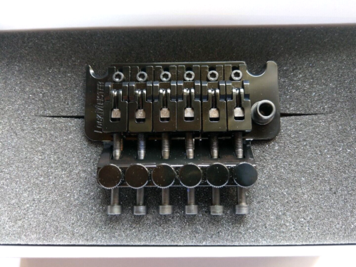 Schaller Lockmeister 6 Tremolo 10", R2 Locking Nut 10", Black, 42mm Block