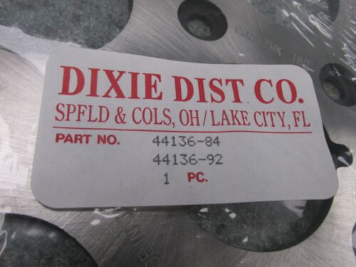 Polished Front Rotor for Harley Models 1984-1999 OEM 44136-84 44136-92 - Foto 2 di 3
