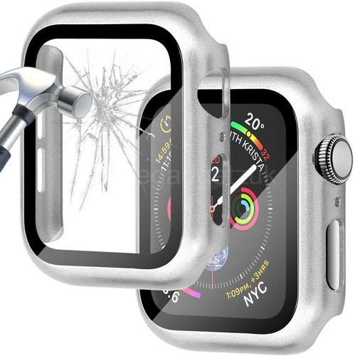 For Apple Watch Screen Protector Tempered Glass 7 6 SE 5 4 3 40 41 44mm 45mm - Picture 7 of 7
