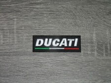 Toppa in ferro ricamato per moto Ducati 3,5" x 1,25"